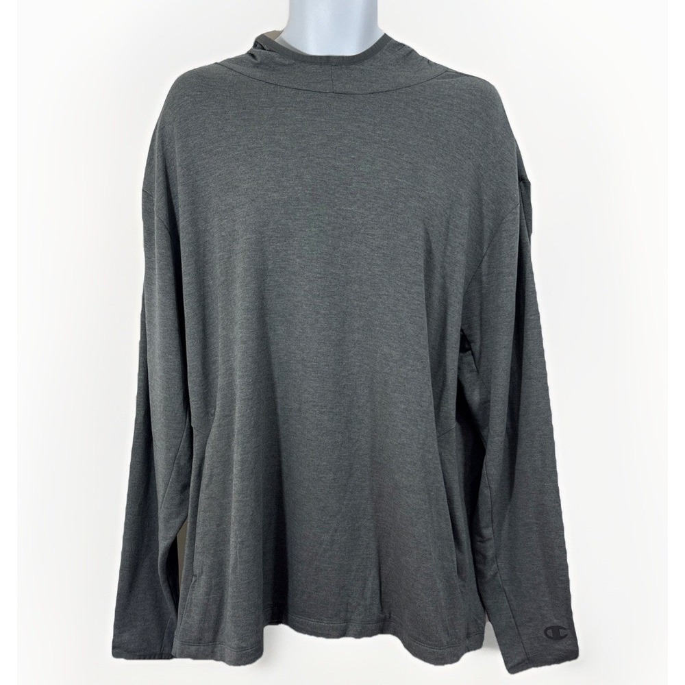 NWT Champion Weekender Hoodie XL Cool‎ Slate AFRP S96548 Soft Stretch Pullover